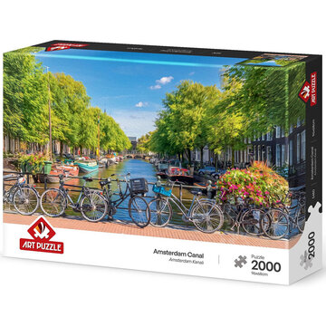 Art Puzzle Art Puzzle Amsterdam Canal Puzzle 2000pcs