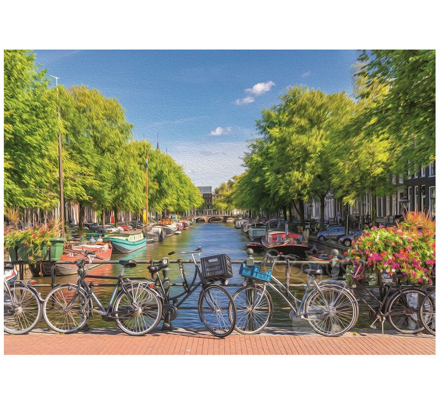 Art Puzzle Amsterdam Canal Puzzle 2000pcs