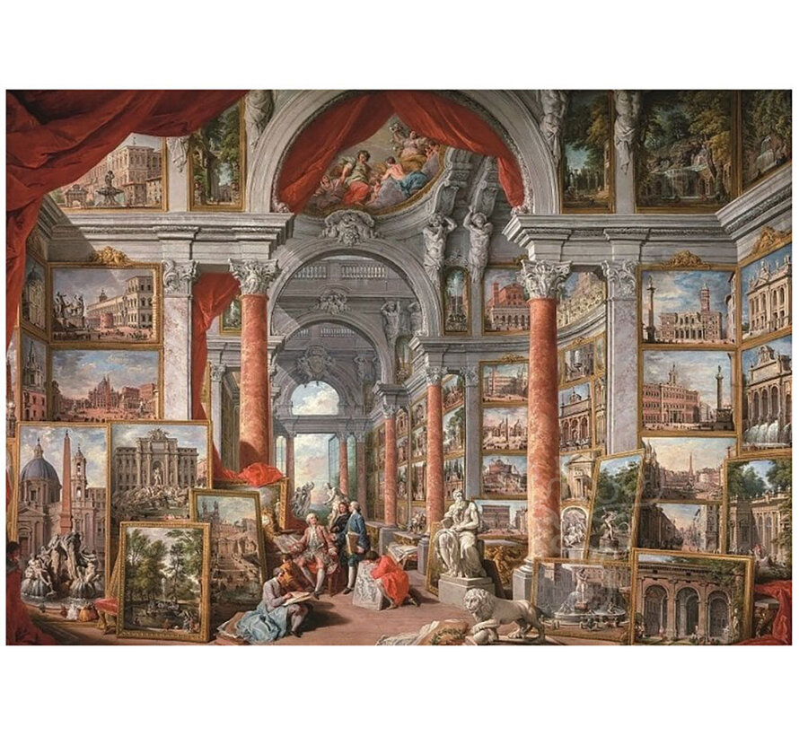 Art Puzzle Gallery With Views of Modern Rome, 1757 Puzzle 2000pcs