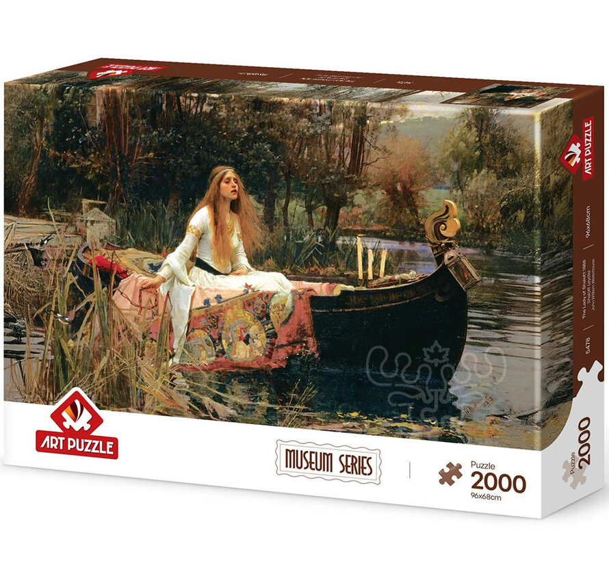 Art Puzzle The Lady Of Shalott, 1888 Puzzle 2000pcs