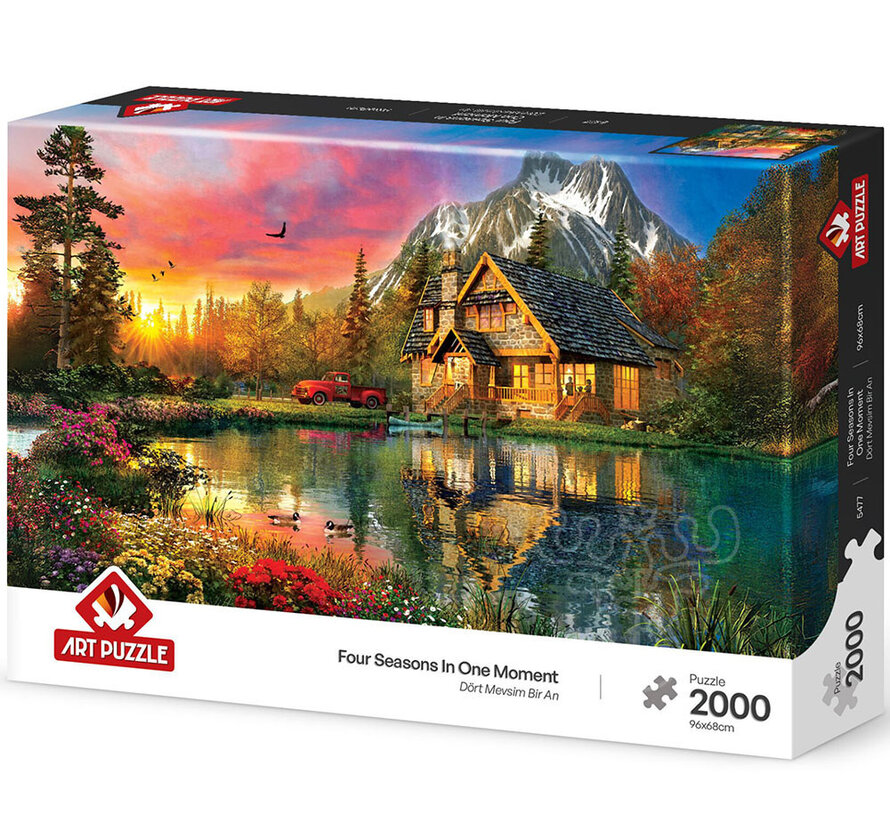 Art Puzzle Four Seasons In One Moment Puzzle 2000pcs