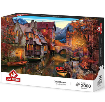 Art Puzzle Art Puzzle Canal Homes Puzzle 2000pcs