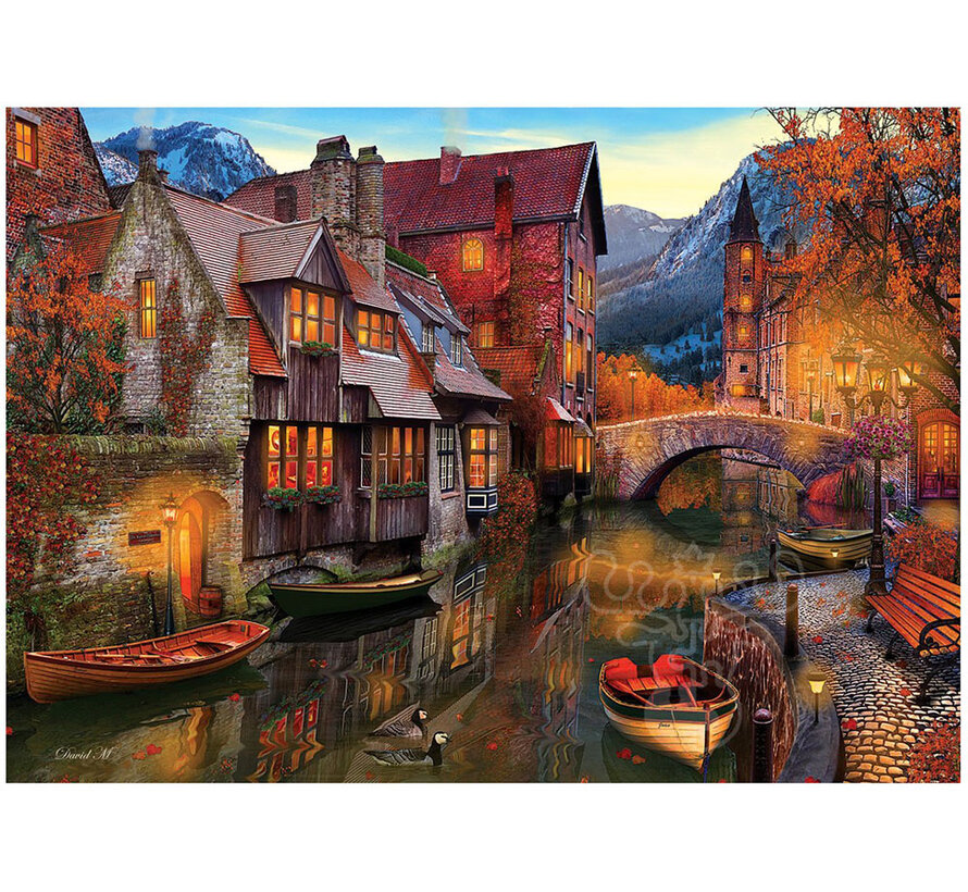 Art Puzzle Canal Homes Puzzle 2000pcs