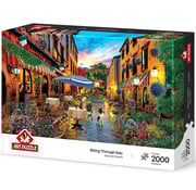 Art Puzzle Art Puzzle Biking Through Italy Puzzle 2000pcs
