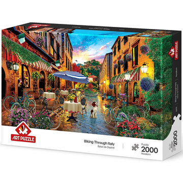Art Puzzle Art Puzzle Biking Through Italy Puzzle 2000pcs