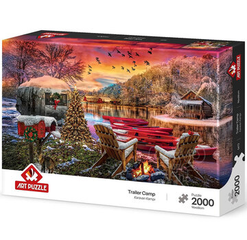 Art Puzzle Art Puzzle Trailer Camp Puzzle 2000pcs