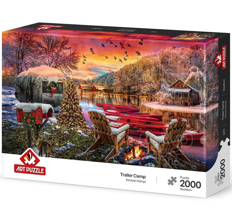 Art Puzzle Trailer Camp Puzzle 2000pcs