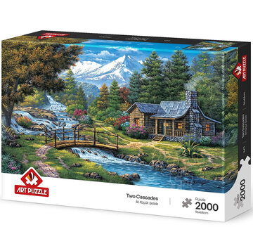 Art Puzzle Art Puzzle Two Cascades Puzzle 2000pcs