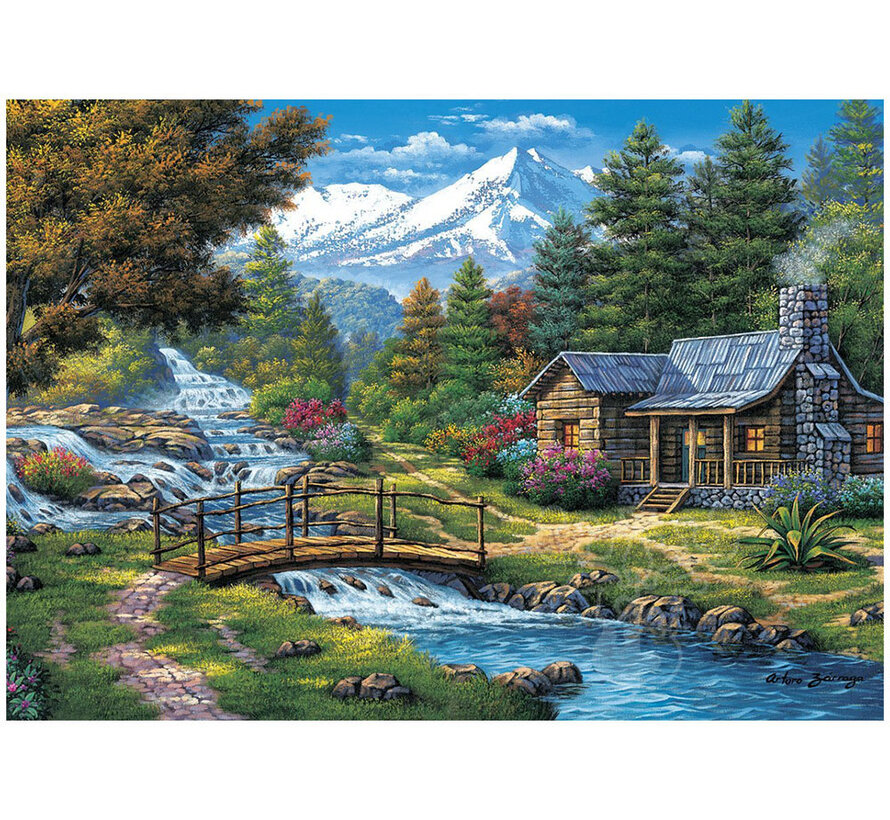 Art Puzzle Two Cascades Puzzle 2000pcs