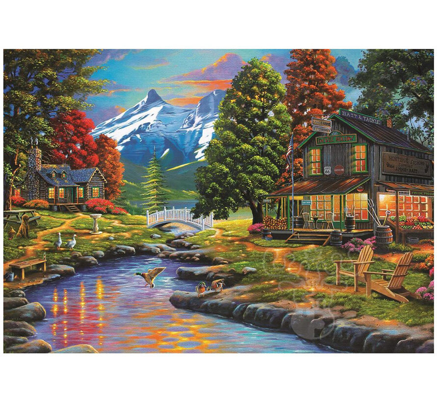 Art Puzzle Two Shores A Forest Puzzle 2000pcs