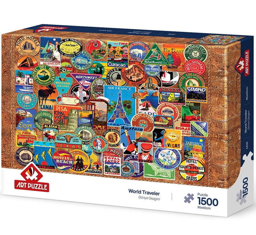 Art Puzzle World Traveler Puzzle 1500pcs
