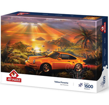 Art Puzzle Art Puzzle Yellow Porsche Puzzle 1500pcs