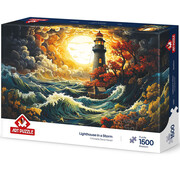 Art Puzzle Art Puzzle Lighthouse in a Storm Puzzle 1500pcs