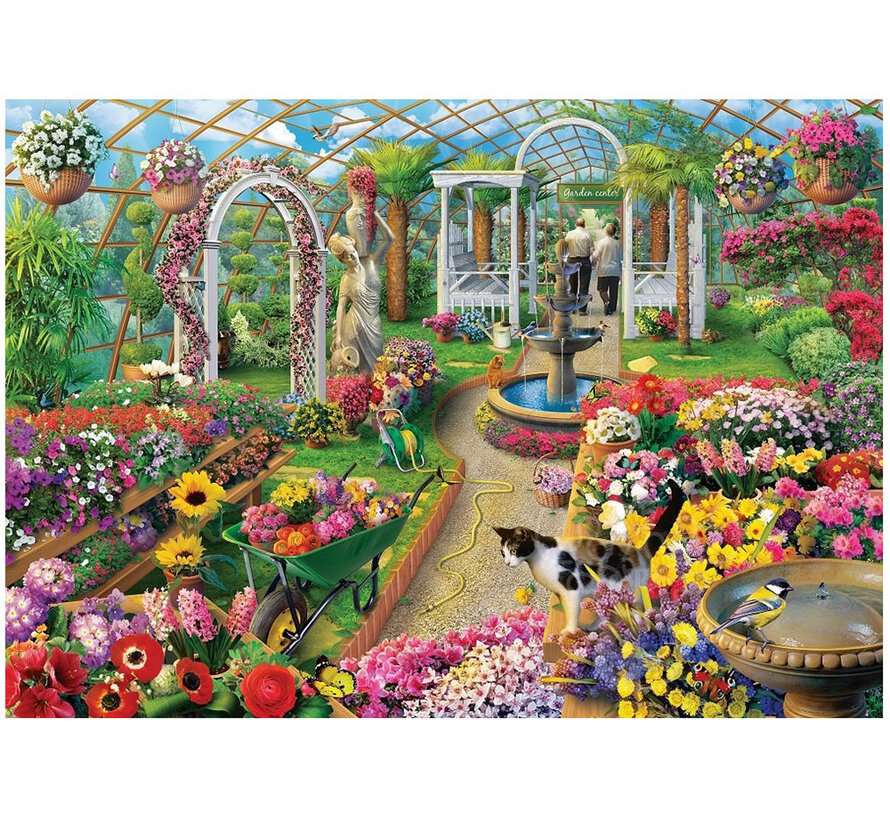 Art Puzzle The Colors of Greenhouse Puzzle 1500pcs