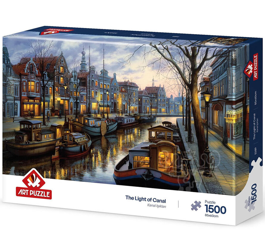 Art Puzzle The Light of Canal Puzzle 1500pcs