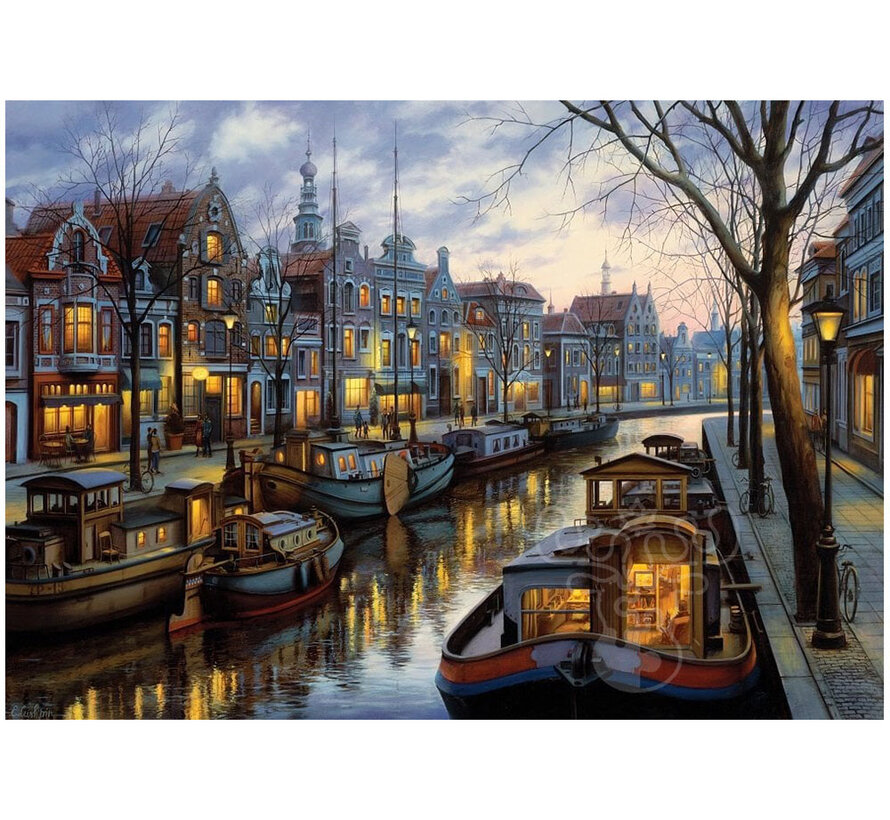 Art Puzzle The Light of Canal Puzzle 1500pcs