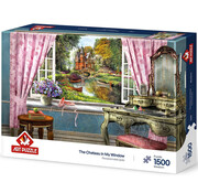 Art Puzzle Art Puzzle The Chateau in My Window Puzzle 1500pcs