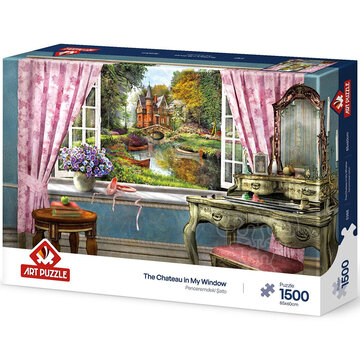 Art Puzzle Art Puzzle The Chateau in My Window Puzzle 1500pcs