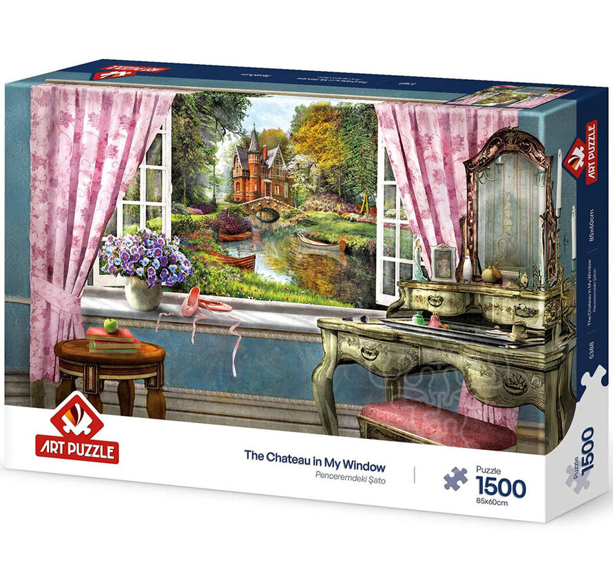 Art Puzzle The Chateau in My Window Puzzle 1500pcs