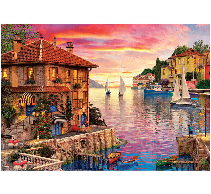 Art Puzzle The Mediterranean Harbour Puzzle 1500pcs