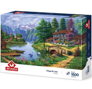 Art Puzzle Art Puzzle Village By Lake Puzzle 1500pcs