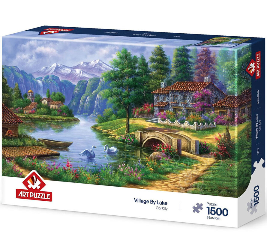 Art Puzzle Village By Lake Puzzle 1500pcs