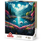 Art Puzzle Lake of Swans in Moonlight Puzzle 500pcs