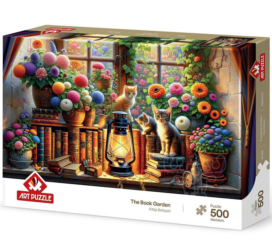 Art Puzzle The Book Garden Puzzle 500pcs