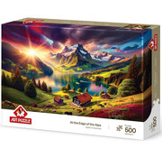 Art Puzzle Art Puzzle At the Edge of the Alps Puzzle 500pcs