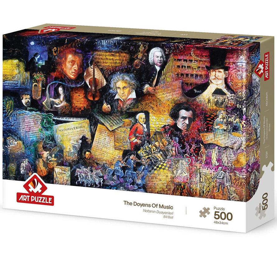 Art Puzzle The Doyens Of Music Puzzle 500pcs