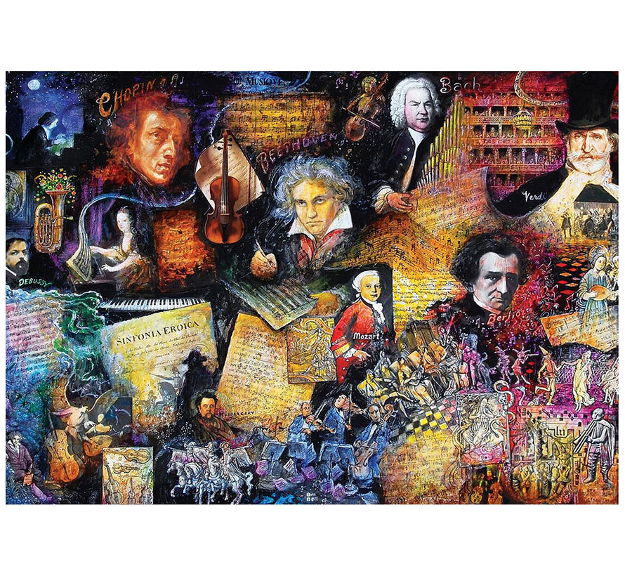 Art Puzzle The Doyens Of Music Puzzle 500pcs