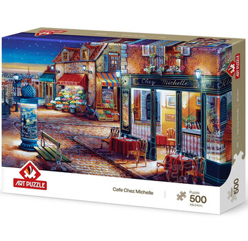Art Puzzle Art Puzzle Cafe Chez Michelle Puzzle 500pcs