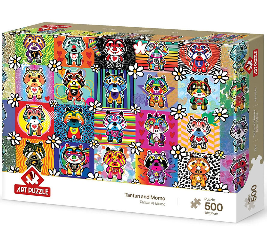 Art Puzzle Tantan and Momo Puzzle 500pcs