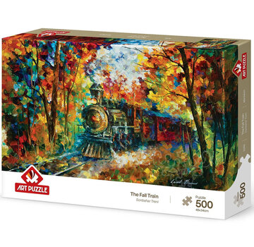 Art Puzzle Art Puzzle The Fall Train Puzzle 500pcs
