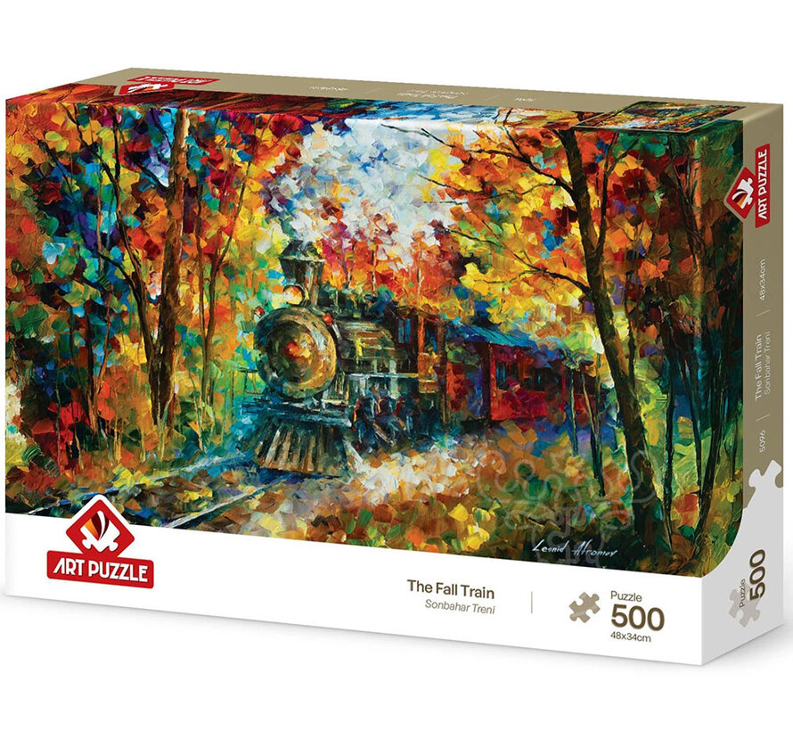 Art Puzzle The Fall Train Puzzle 500pcs