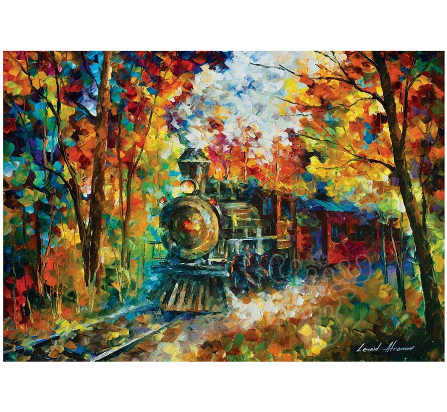 Art Puzzle The Fall Train Puzzle 500pcs
