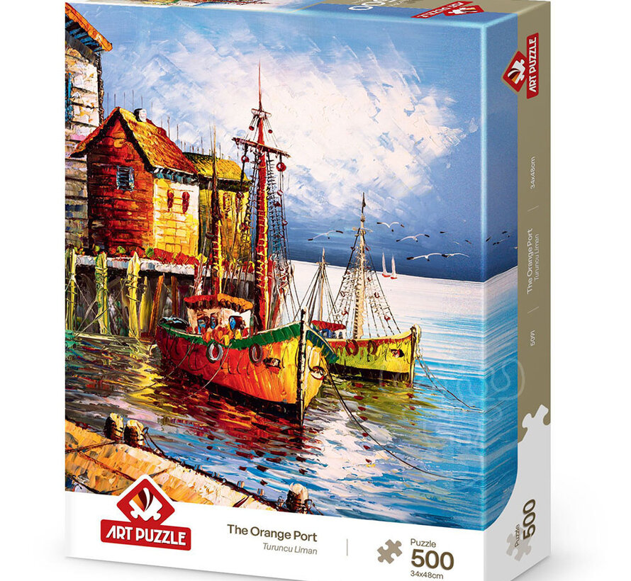 Art Puzzle The Orange Port Puzzle 500pcs