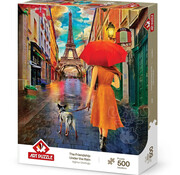 Art Puzzle Art Puzzle The Friendship Under The Rain Puzzle 500pcs