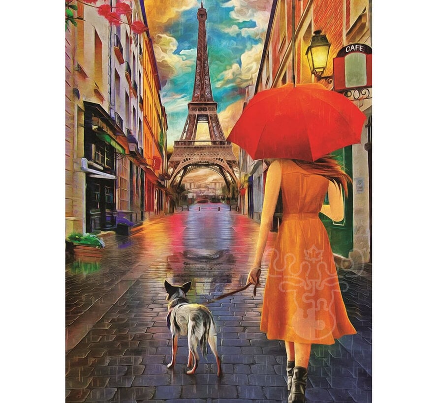 Art Puzzle The Friendship Under The Rain Puzzle 500pcs
