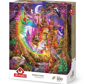 Art Puzzle Art Puzzle Rainbow Castle Puzzle 500pcs