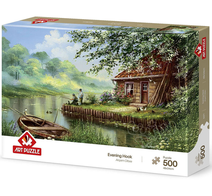 Art Puzzle Evening Hook Puzzle 500pcs