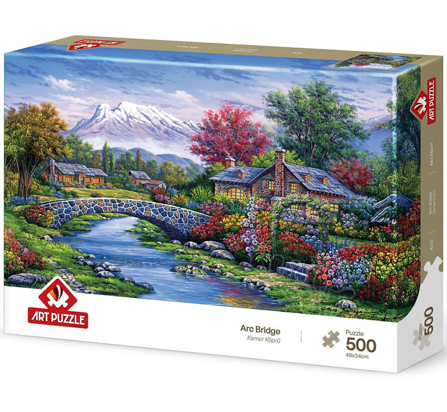 Art Puzzle Arc Bridge Puzzle 500pcs