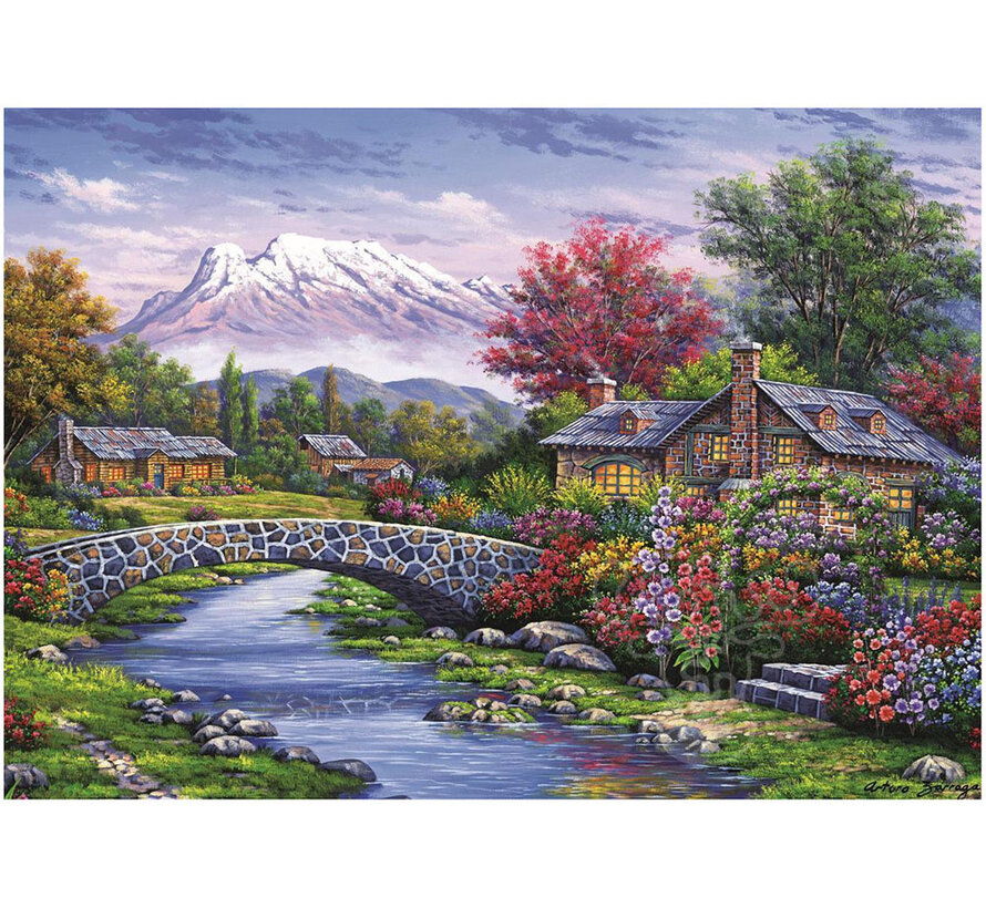 Art Puzzle Arc Bridge Puzzle 500pcs