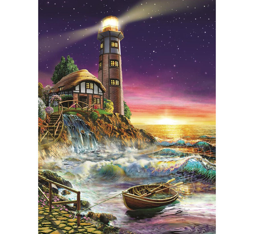 Art Puzzle Sunset By The Lighthouse Puzzle 500pcs