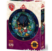 Art Puzzle FINAL SALE Art Puzzle Astrology Puzzle 570pcs Clock