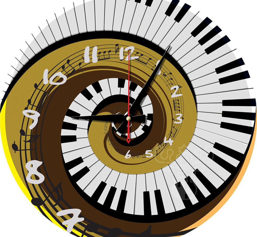 FINAL SALE Art Puzzle Rhythm Of Time Puzzle 570pcs Clock