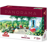Art Puzzle Art Puzzle The Guest In Veranda Panorama Puzzle 1000pcs