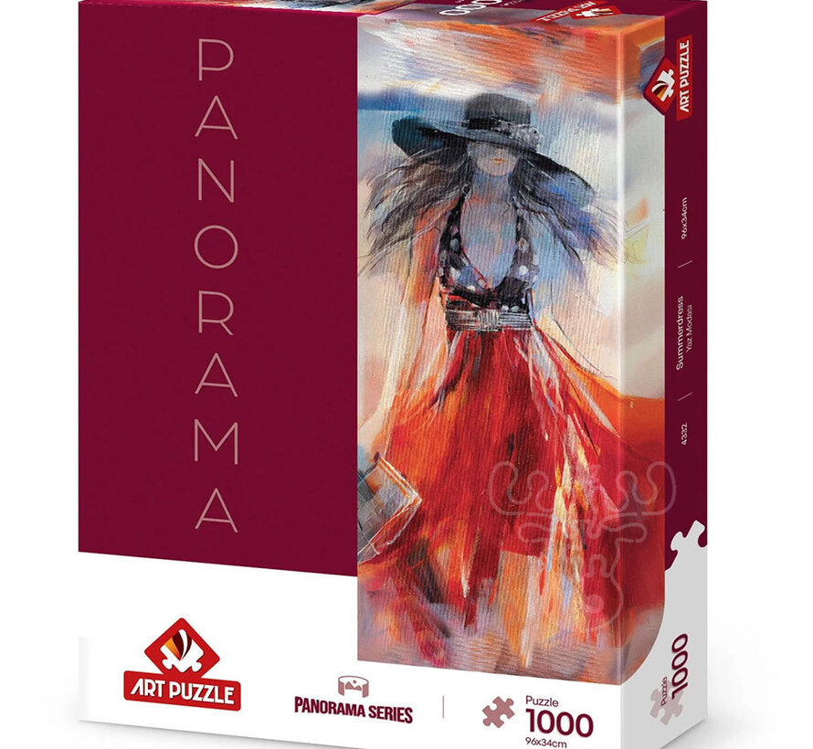 Art Puzzle Summer Dress Panorama Puzzle 1000pcs