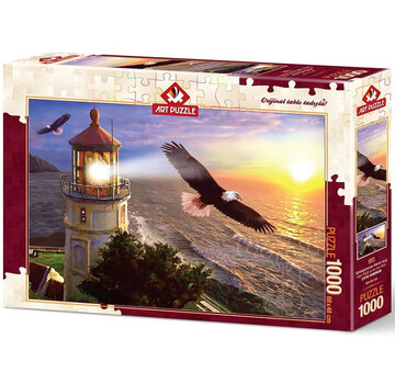 Art Puzzle Art Puzzle High Flight At The Sun Rise Puzzle 1000pcs