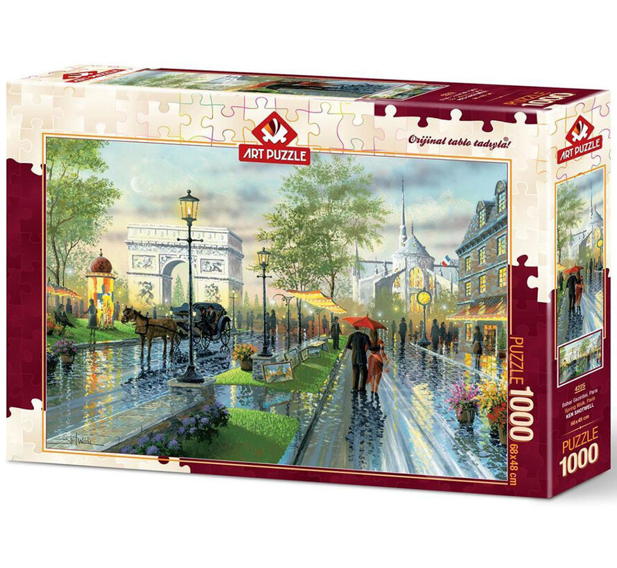 Art Puzzle Spring Walk, Paris Puzzle 1000pcs